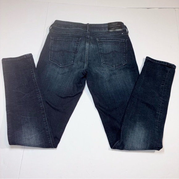 Lucky Brand Jeans Women's size 0/25 Stretch Lolita Skinny Dark Wash *READ DESCR - Picture 4 of 8